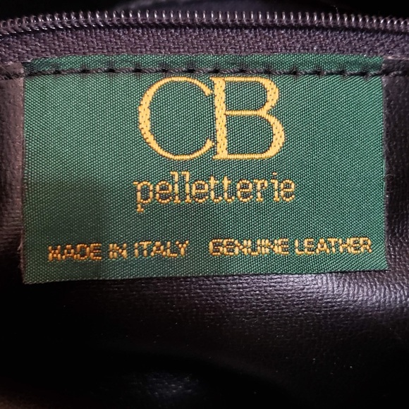 CB Pelletterie Women’s Faux Croc Bag Made In Italy - Picture 4 of 5